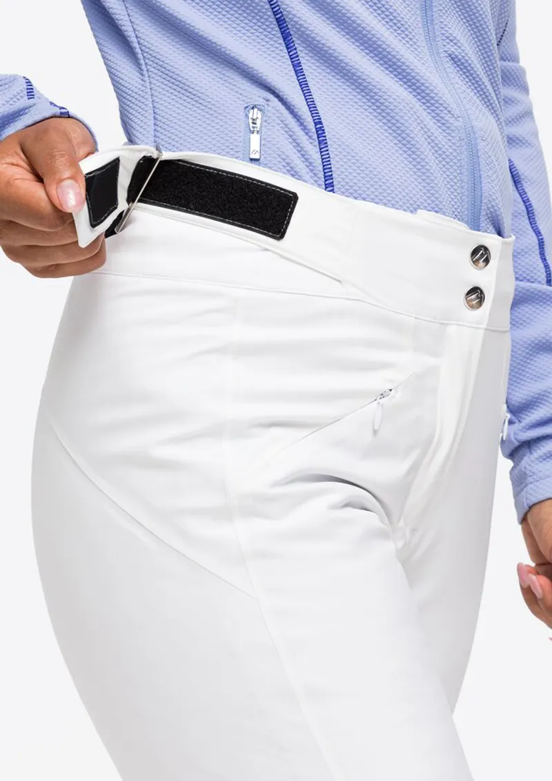 2024 Maier Allissia Slim LONG Womens ski pants white-5